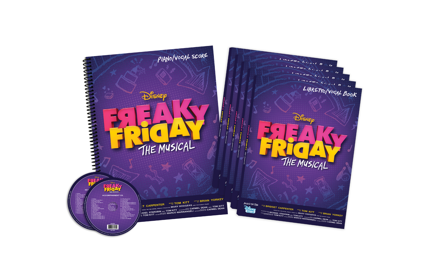 Disney FREAKY FRIDAY The Musical show kit